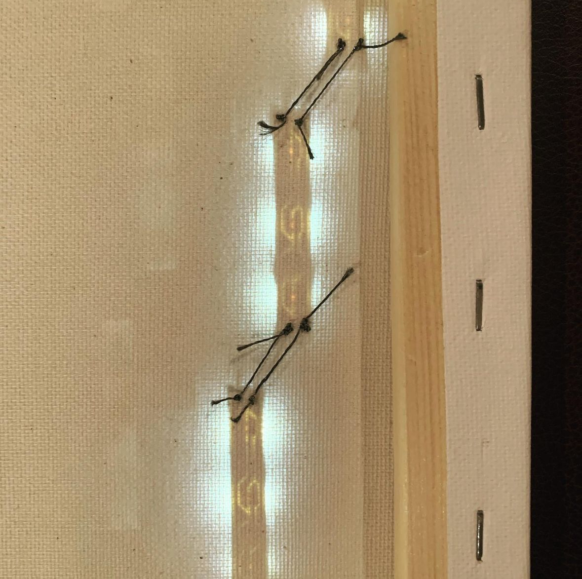 electronics on canvas: still